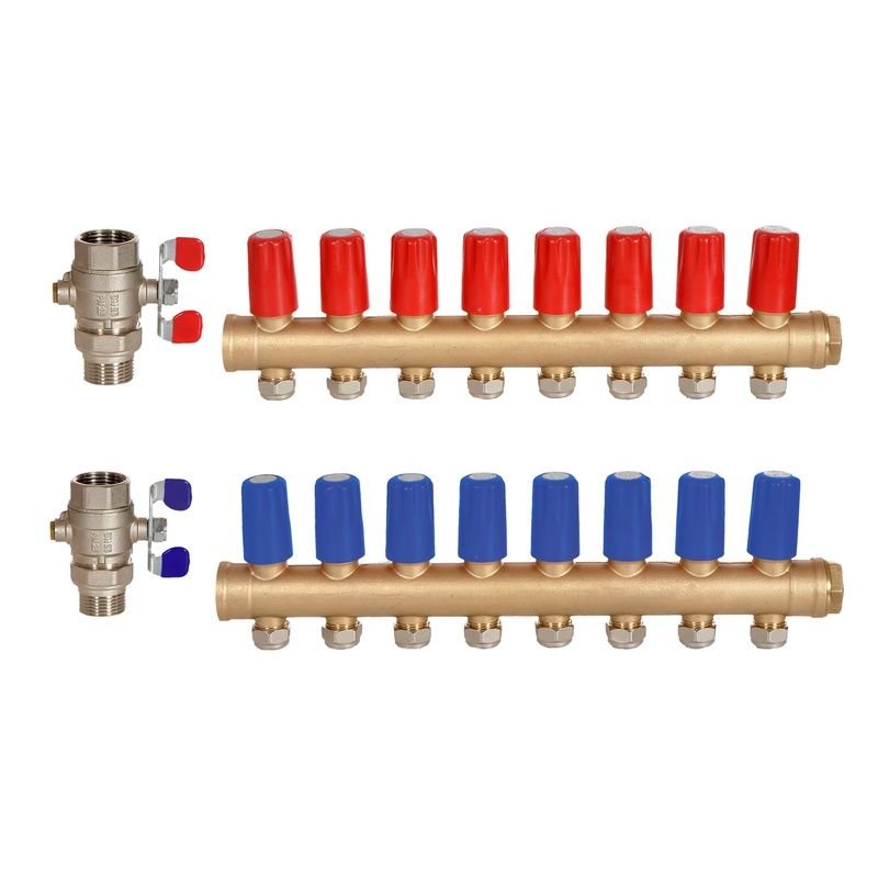 Kendinden Vanalı Pirinç Kollektör